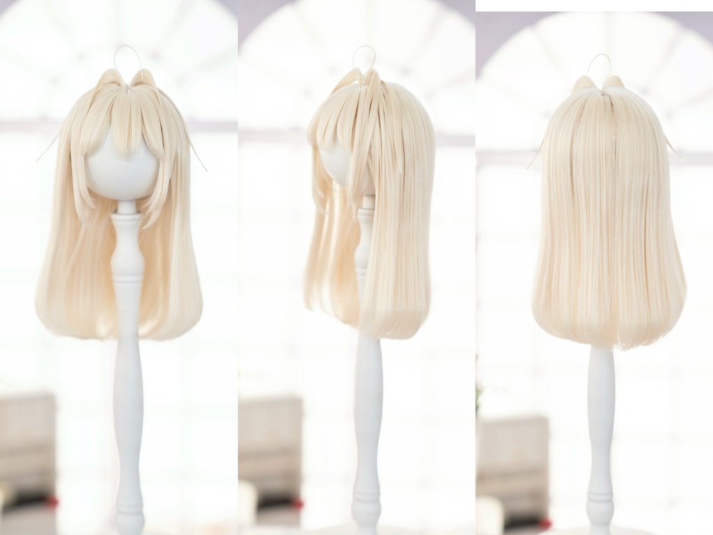 (8月通販会)【7-8inch 造形ウィッグ】「インテークストレートロング」