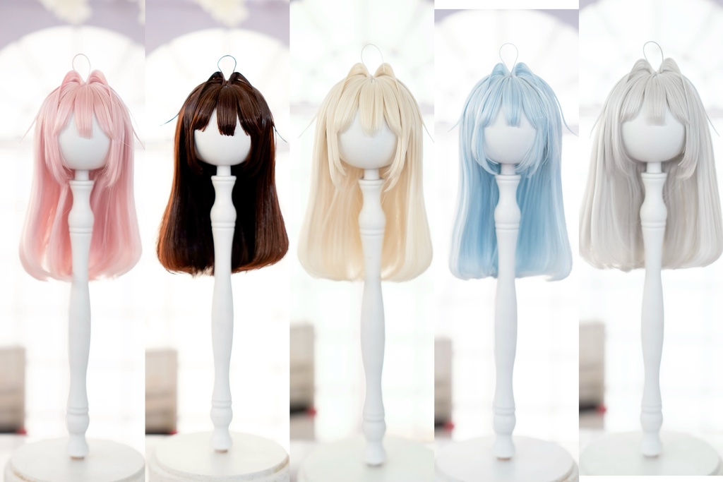 (8月通販会)【7-8inch 造形ウィッグ】「インテークストレートロング」