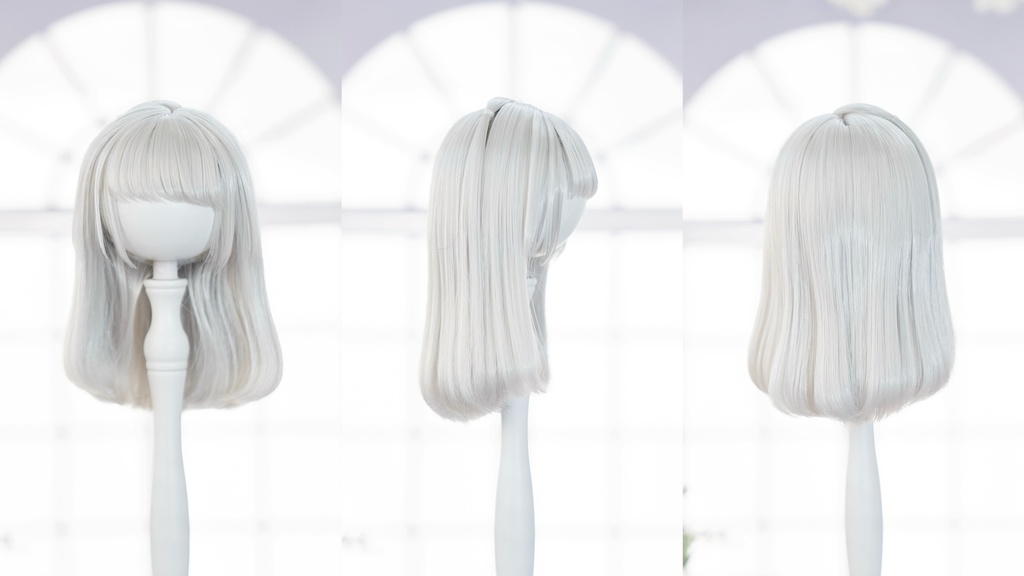 【7-8inch 造形ウィッグ】「ミディアムボブ」