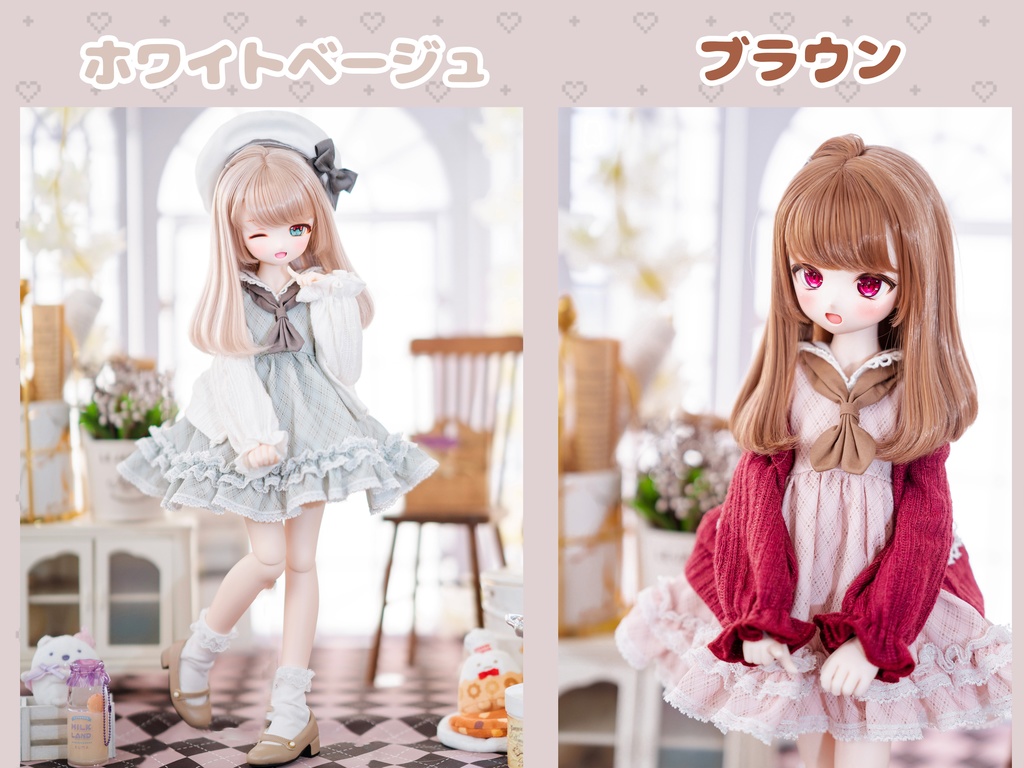 (3月通販会)【8-9inch 造形ウィッグ】「ミディアムボブ」