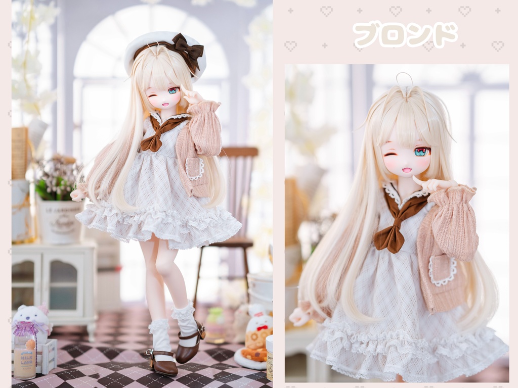 (11月通販会)【8-9inch 造形ウィッグ】「インテークストレートロング」