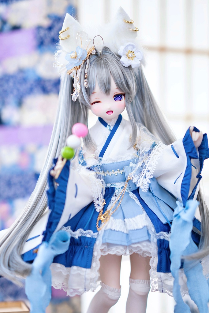 (10月通販会)【8-9inch 造形ウィッグ】「インテークツインテール」