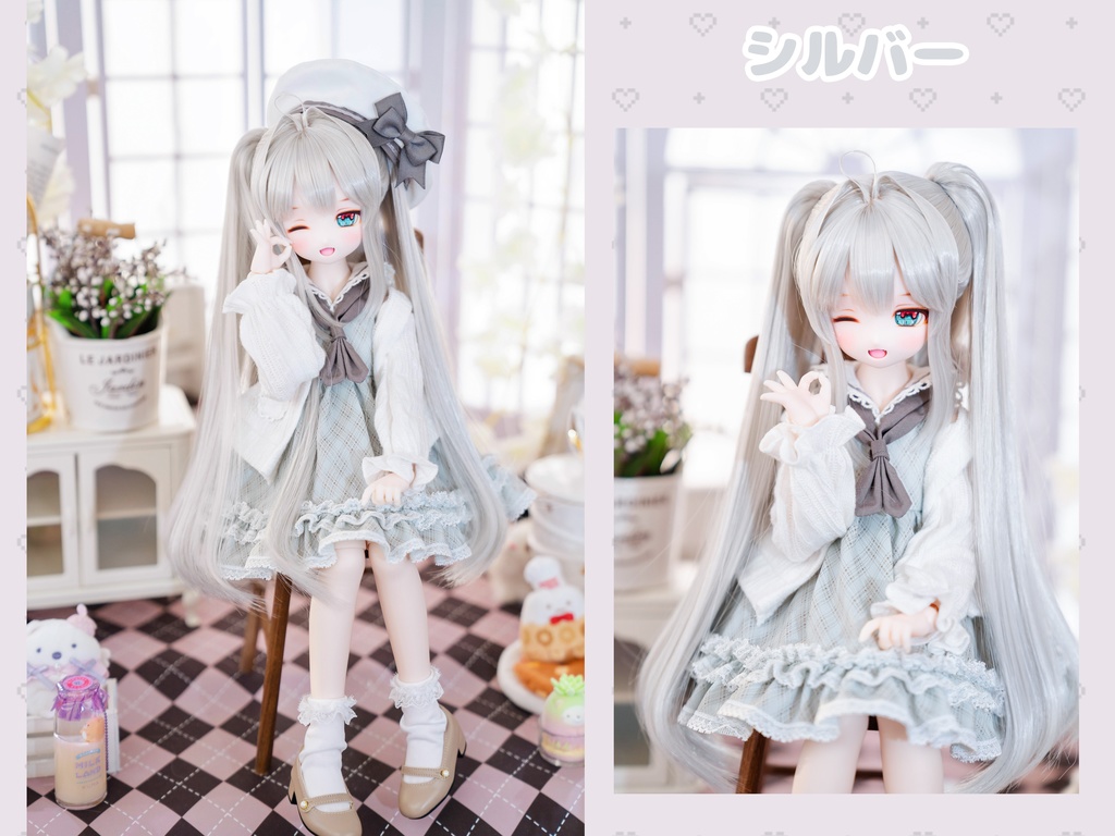 (10月通販会)【8-9inch 造形ウィッグ】「インテークツインテール」