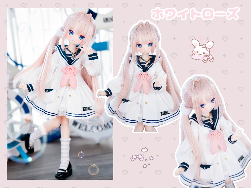 (11月通販会)【8-9inch 造形ウィッグ】「インテークローツインテール」