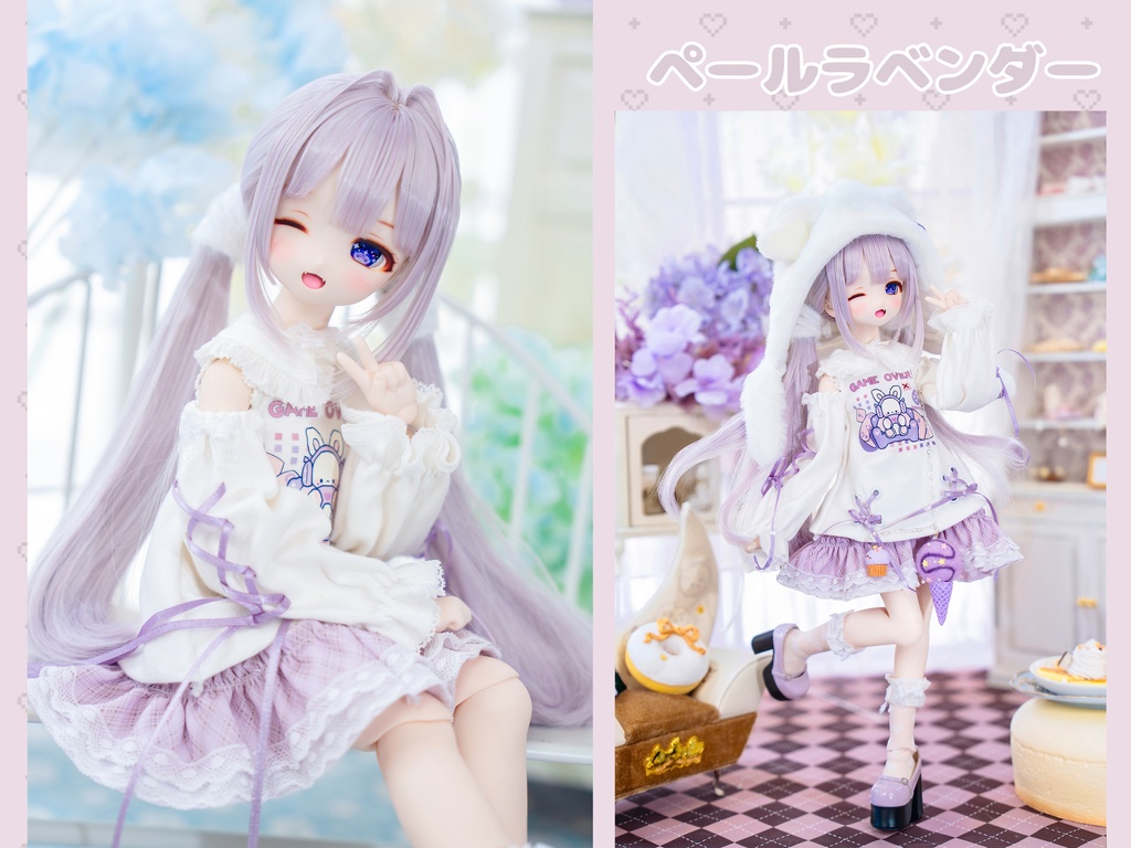 (11月通販会)【8-9inch 造形ウィッグ】「インテークローツインテール」