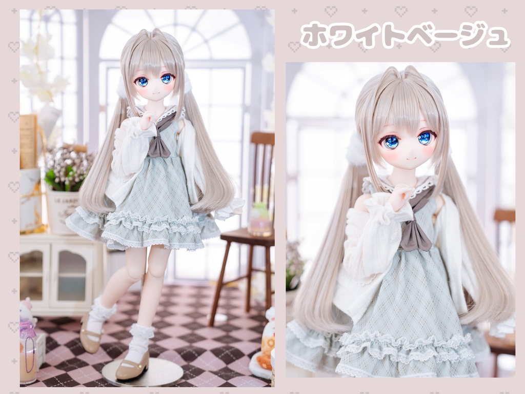 (11月通販会)【8-9inch 造形ウィッグ】「インテークローツインテール」