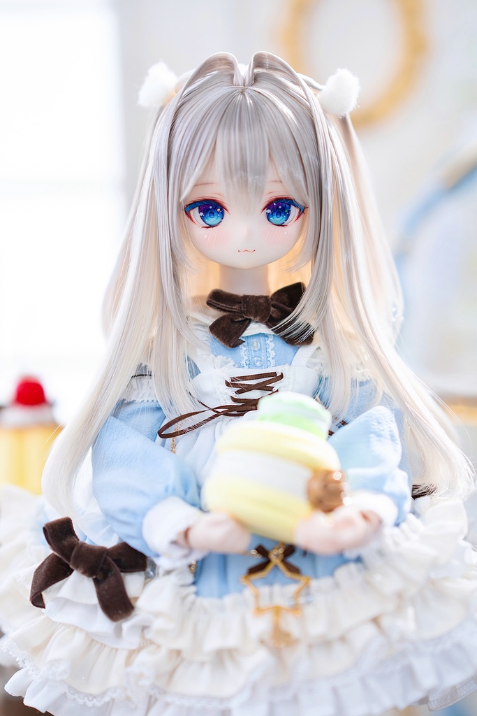 (10月通販会)【8-9inch 造形ウィッグ】「インナーカラーハーフツイン」