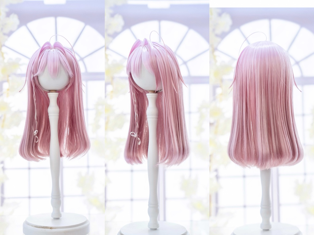 (11月通販会)【8-9inch 造形ウィッグ】「アホ毛インテークストレート」