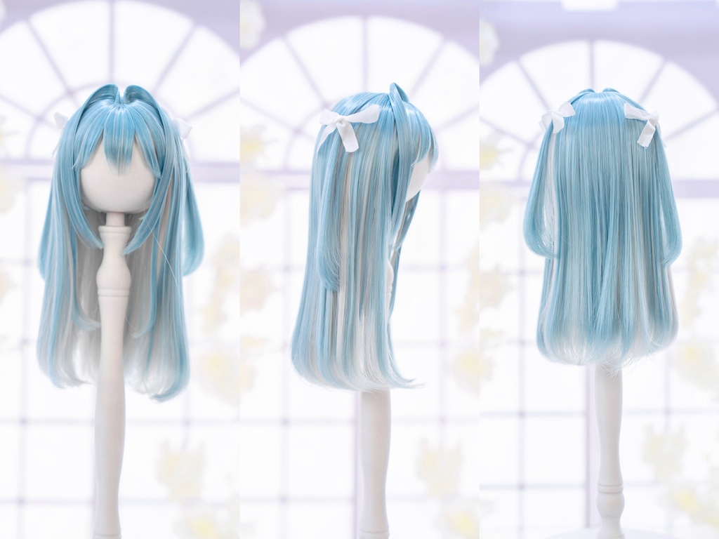 (11月通販会)【7-8inch 造形ウィッグ】「インナーカラーハーフツイン」