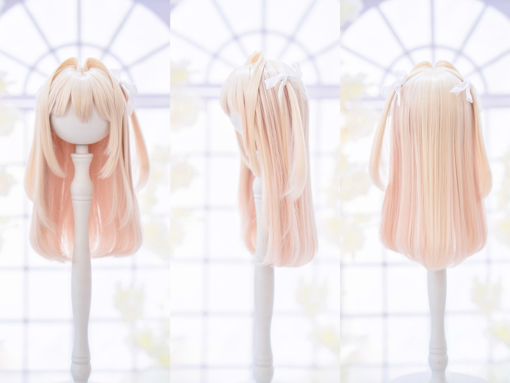 (11月通販会)【7-8inch 造形ウィッグ】「インナーカラーハーフツイン」