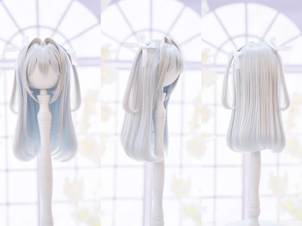 (11月通販会)【7-8inch 造形ウィッグ】「インナーカラーハーフツイン」