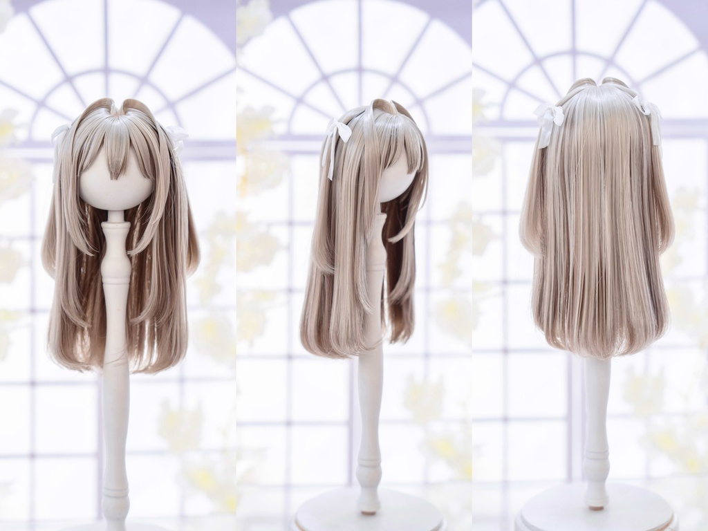 (11月通販会)【7-8inch 造形ウィッグ】「インナーカラーハーフツイン」