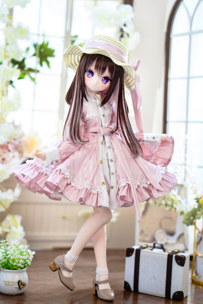 「花拾いプロムナード💐」(1/4ドール)