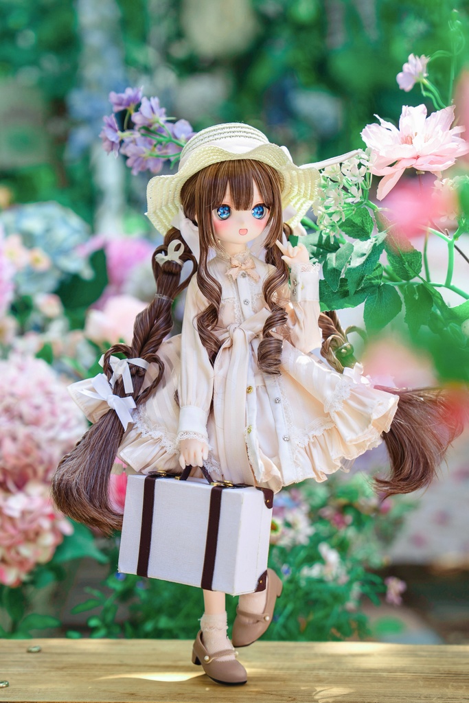 「花拾いプロムナード💐」(1/4ドール)