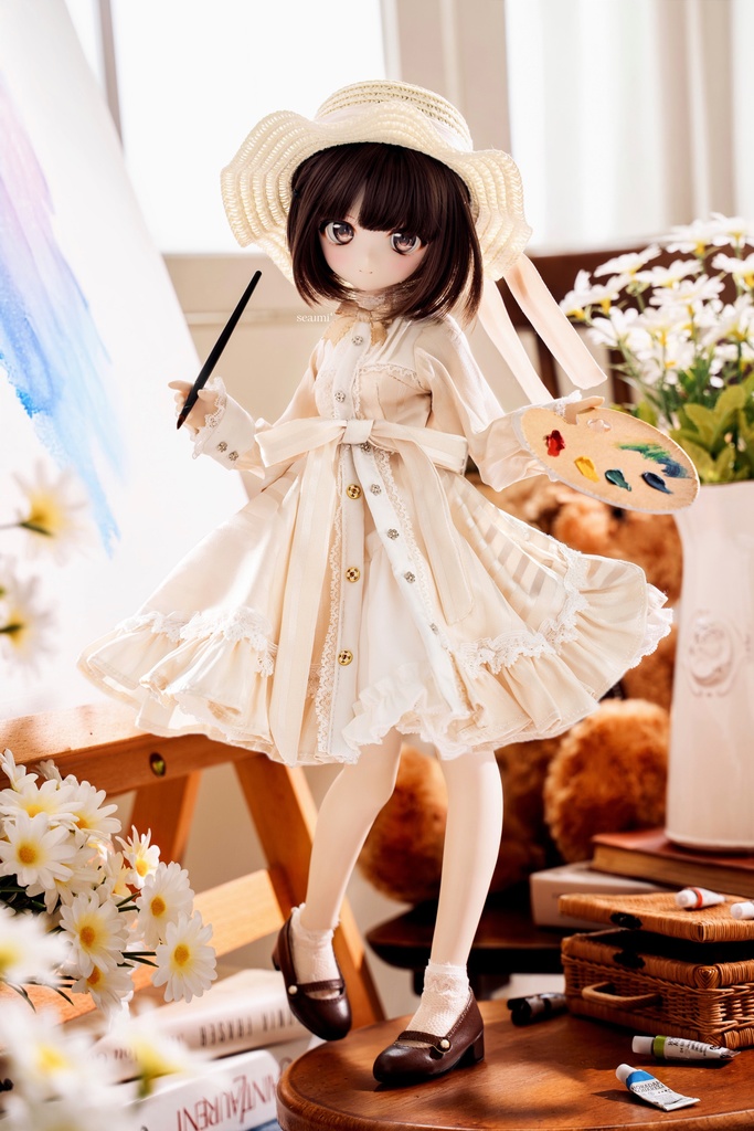 「花拾いプロムナード💐」(1/4ドール)