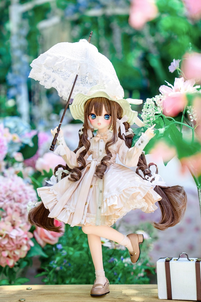 「花拾いプロムナード💐」(1/4ドール)