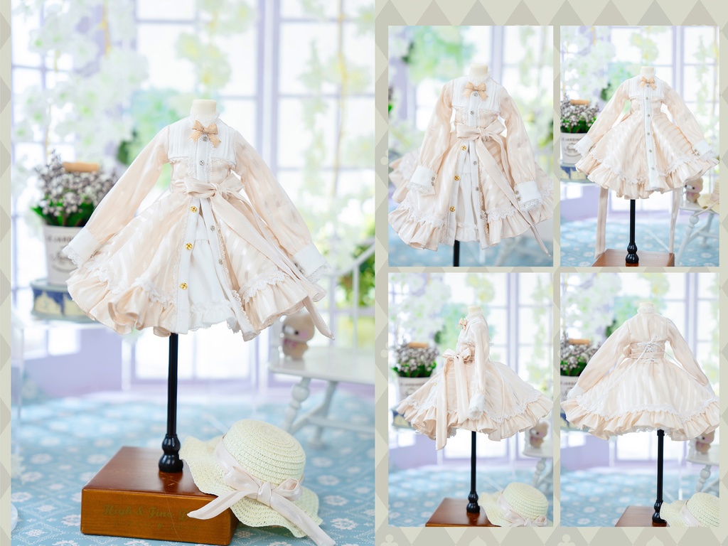 「花拾いプロムナード💐」(1/6ドール)