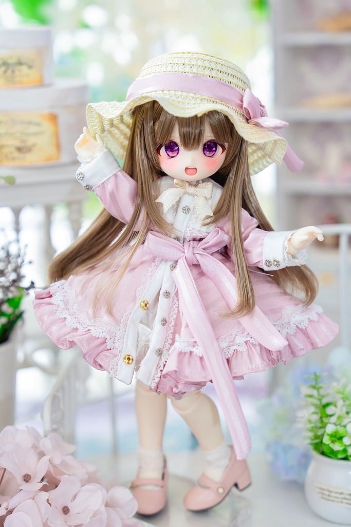 「花拾いプロムナード💐」(1/6ドール)