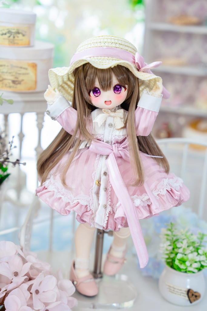 「花拾いプロムナード💐」(1/6ドール)