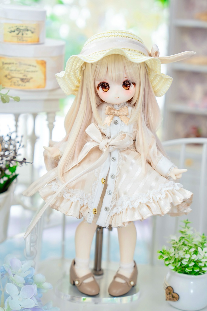 「花拾いプロムナード💐」(1/6ドール)