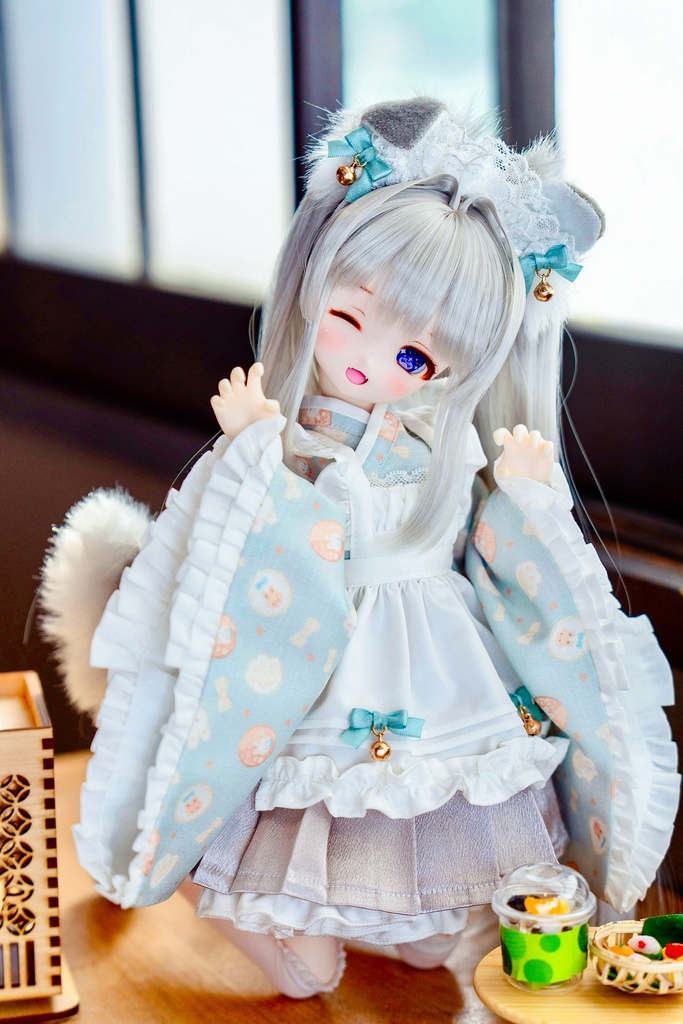 (8月通販会)「🐾豆柴喫茶店☕️」(1/4ドール)