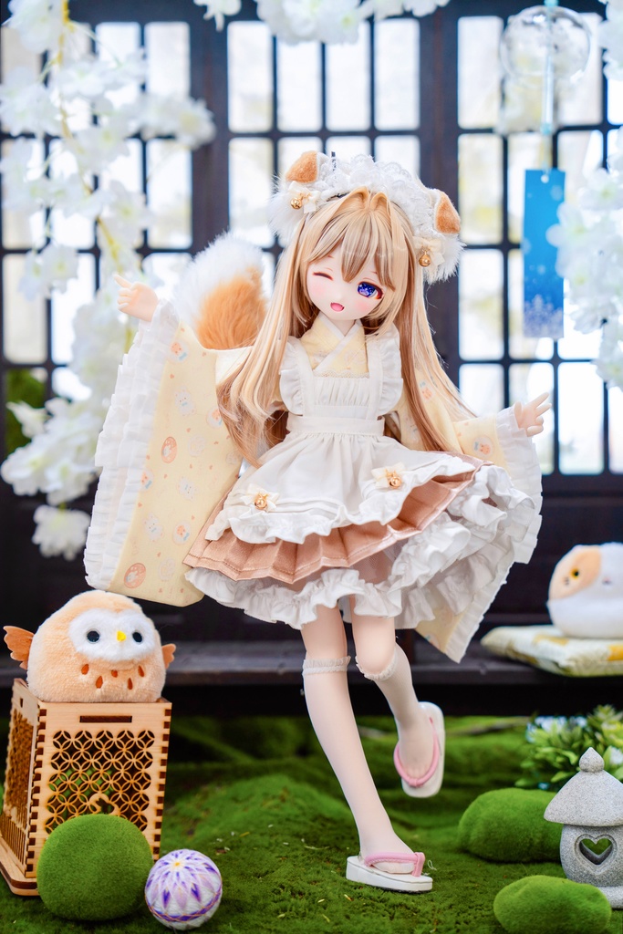 「🐾豆柴喫茶店☕️」(1/4ドール)