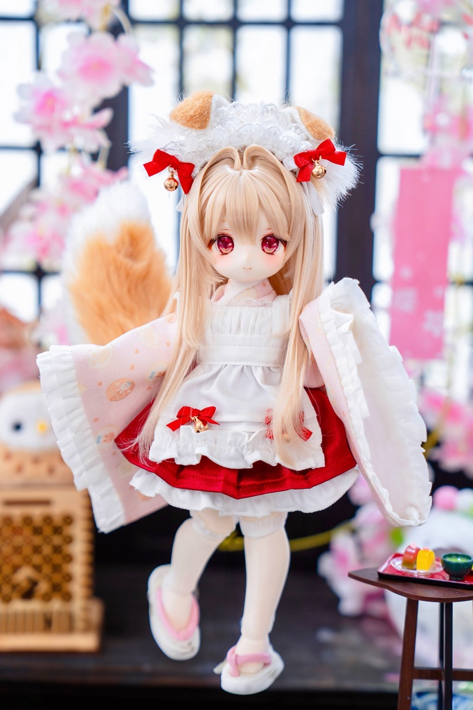 (8月通販会)「🐾豆柴喫茶店☕️」(1/6ドール)
