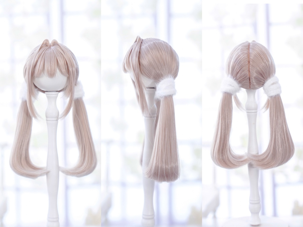 (11月通販会)【7-8inch 造形ウィッグ】「インテークローツインテール」