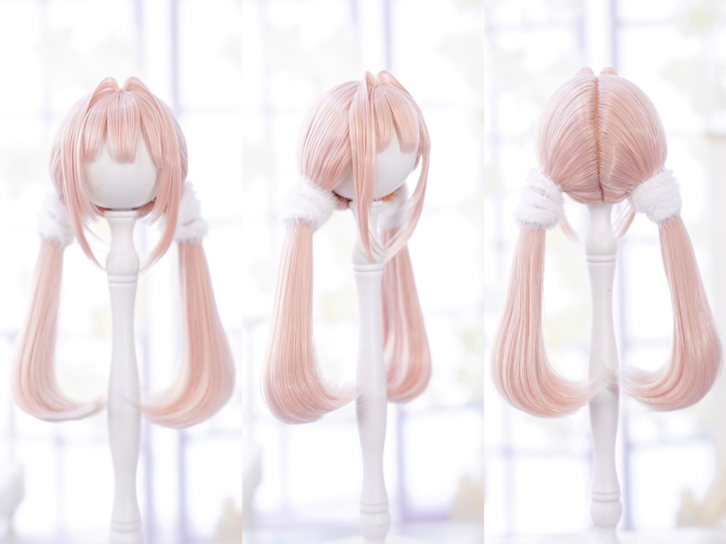 (11月通販会)【7-8inch 造形ウィッグ】「インテークローツインテール」