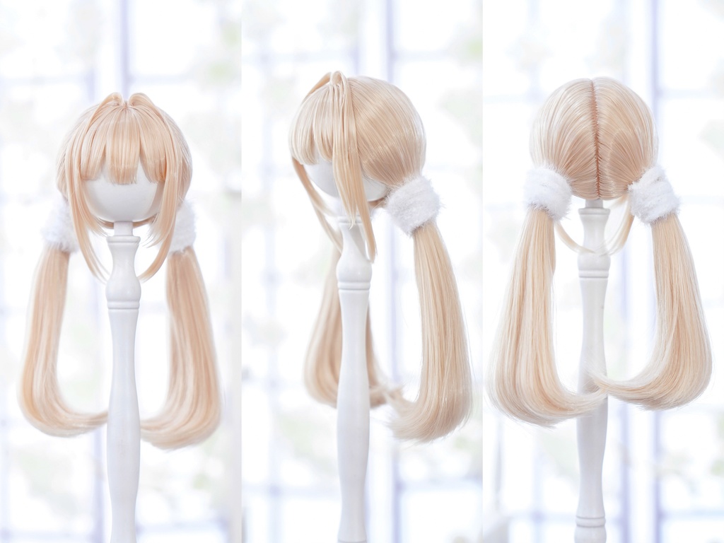 (11月通販会)【7-8inch 造形ウィッグ】「インテークローツインテール」