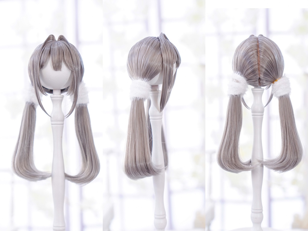 (11月通販会)【7-8inch 造形ウィッグ】「インテークローツインテール」