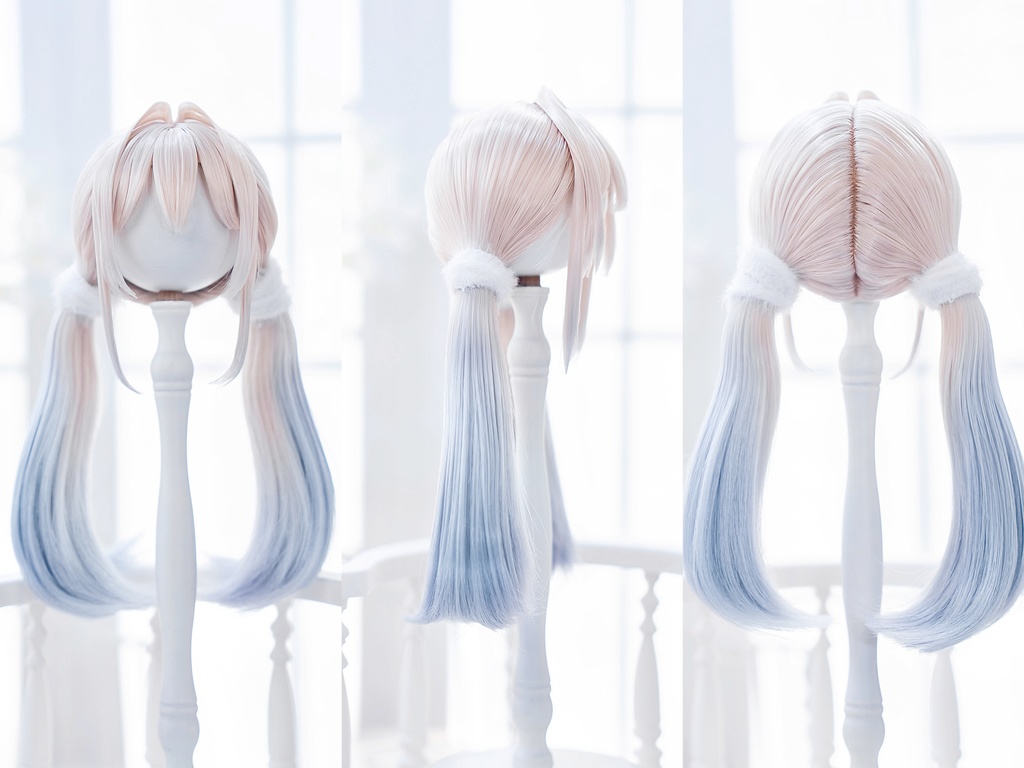 (10月通販会)【8-9inch 造形ウィッグ】「インテークローツインミディアム」