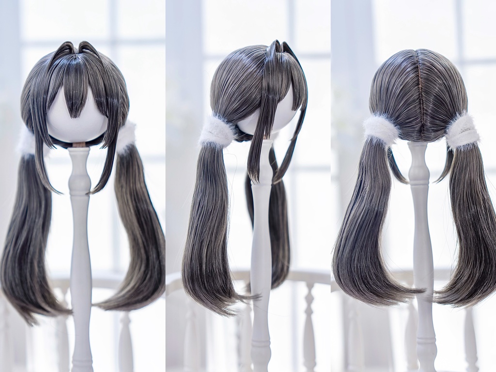 (10月通販会)【8-9inch 造形ウィッグ】「インテークローツインミディアム」