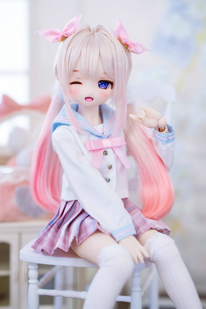 (10月通販会)【8-9inch 造形ウィッグ】「インテークローツインミディアム」