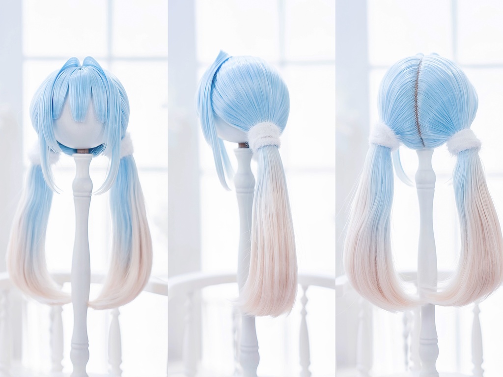 (10月通販会)【8-9inch 造形ウィッグ】「インテークローツインミディアム」