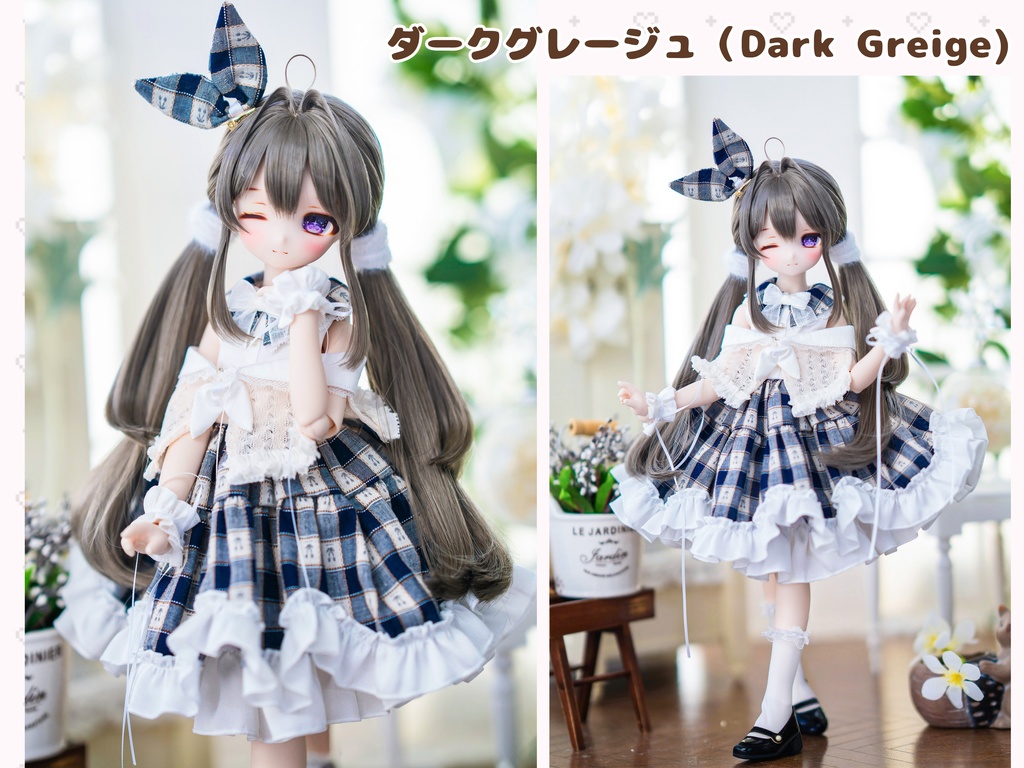 (2月通販会)【8-9inch 造形ウィッグ】「甘えん坊インテークローツイン」