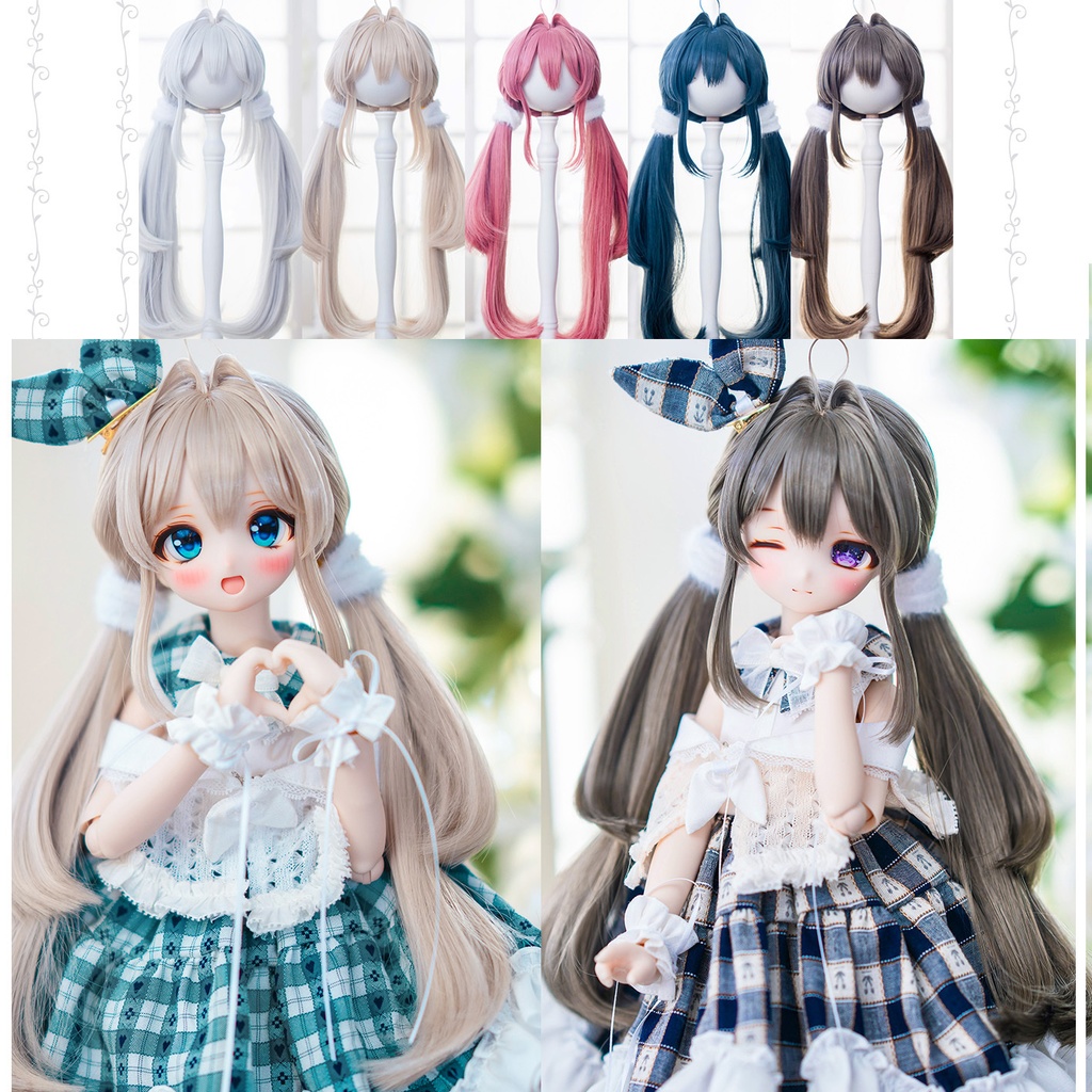 （2月通販会）【8-9inch 造形ウィッグ】「甘えん坊インテークローツイン」