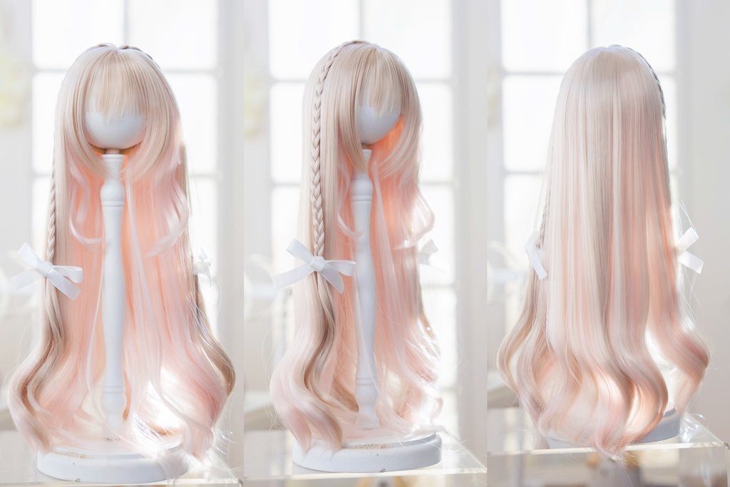 (2月通販会)【8-9inch ウィッグ】「ヒロイン系インナーカラーロング」