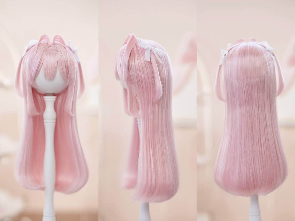 *受注*(9月通販会)【8-9inch 造形ウィッグ】「お姫様ハーフツイン」