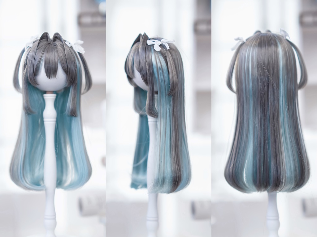 *受注* (3月通販会)【8-9inch 造形ウィッグ】「お姫様ハーフツイン」