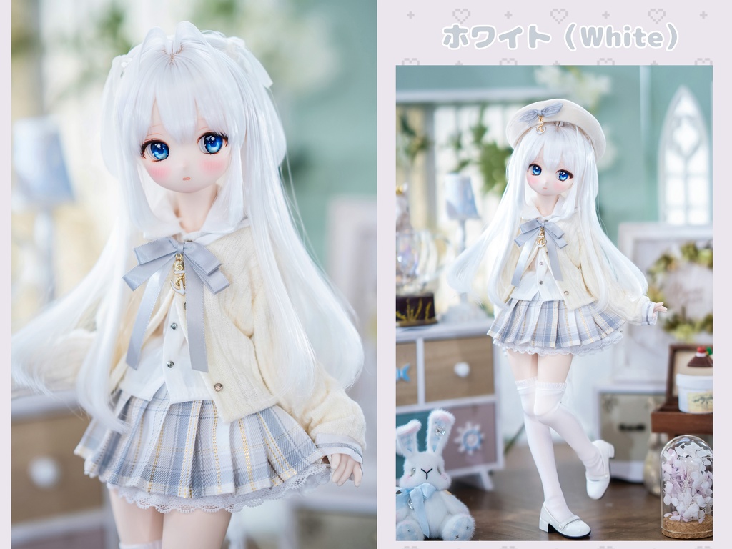 *受注*(9月通販会)【8-9inch 造形ウィッグ】「お姫様ハーフツイン」