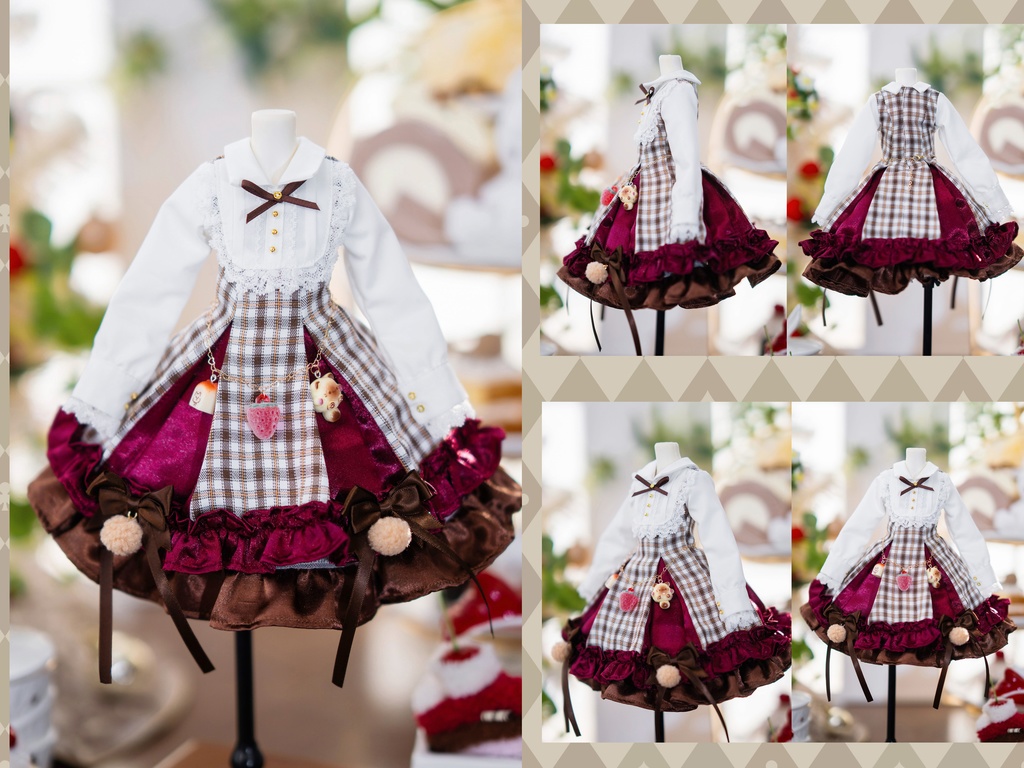 (3月通販会) 「お菓子屋🍒カンヌベルジュ」(1/4ドール)