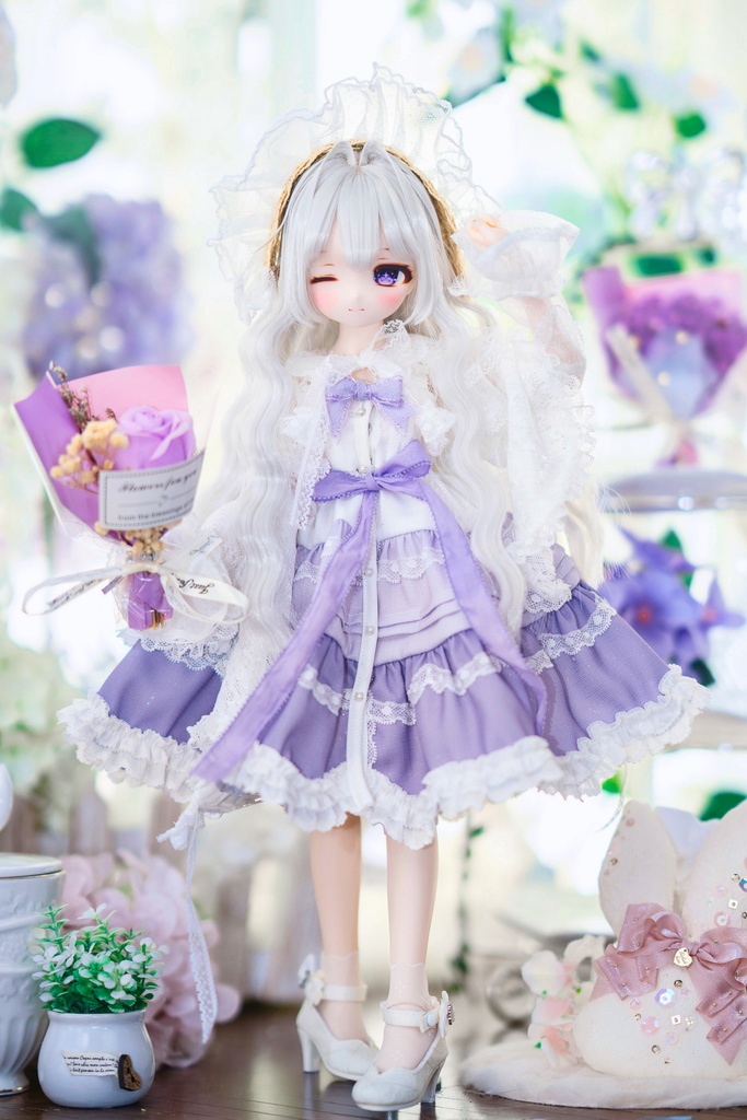 (3月通販会) 「シルフの花かご🧺」(1/4ドール)