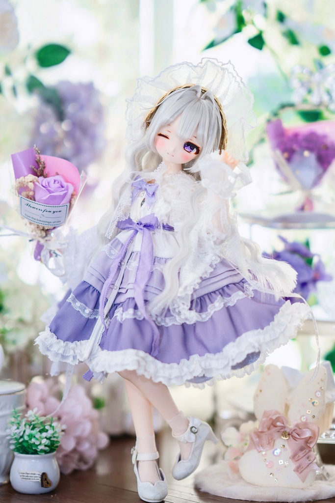 (3月通販会) 「シルフの花かご🧺」(1/4ドール)