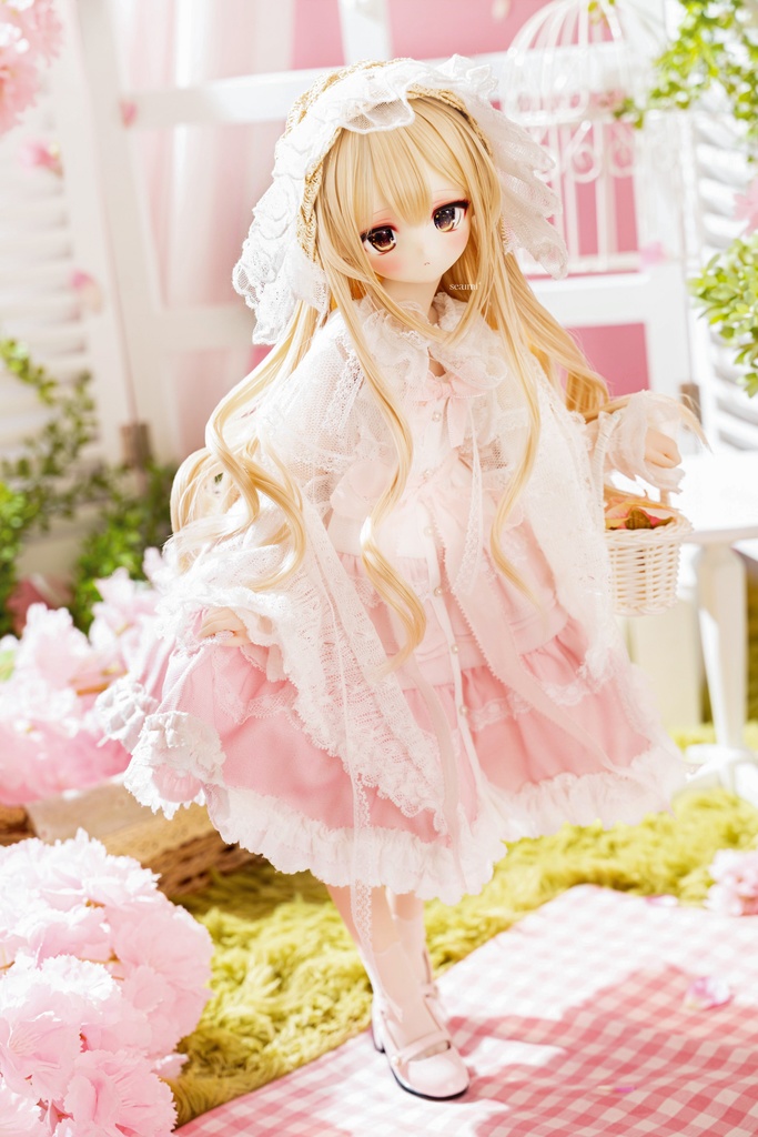 (3月通販会) 「シルフの花かご🧺」(1/4ドール)