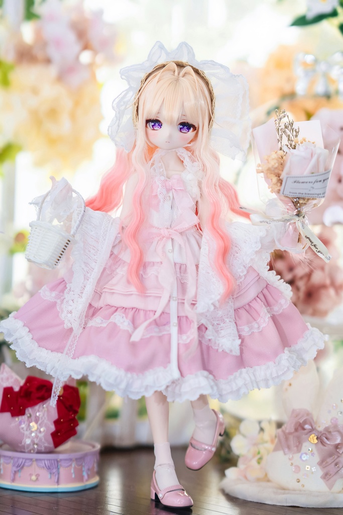 (3月通販会) 「シルフの花かご🧺」(1/4ドール)