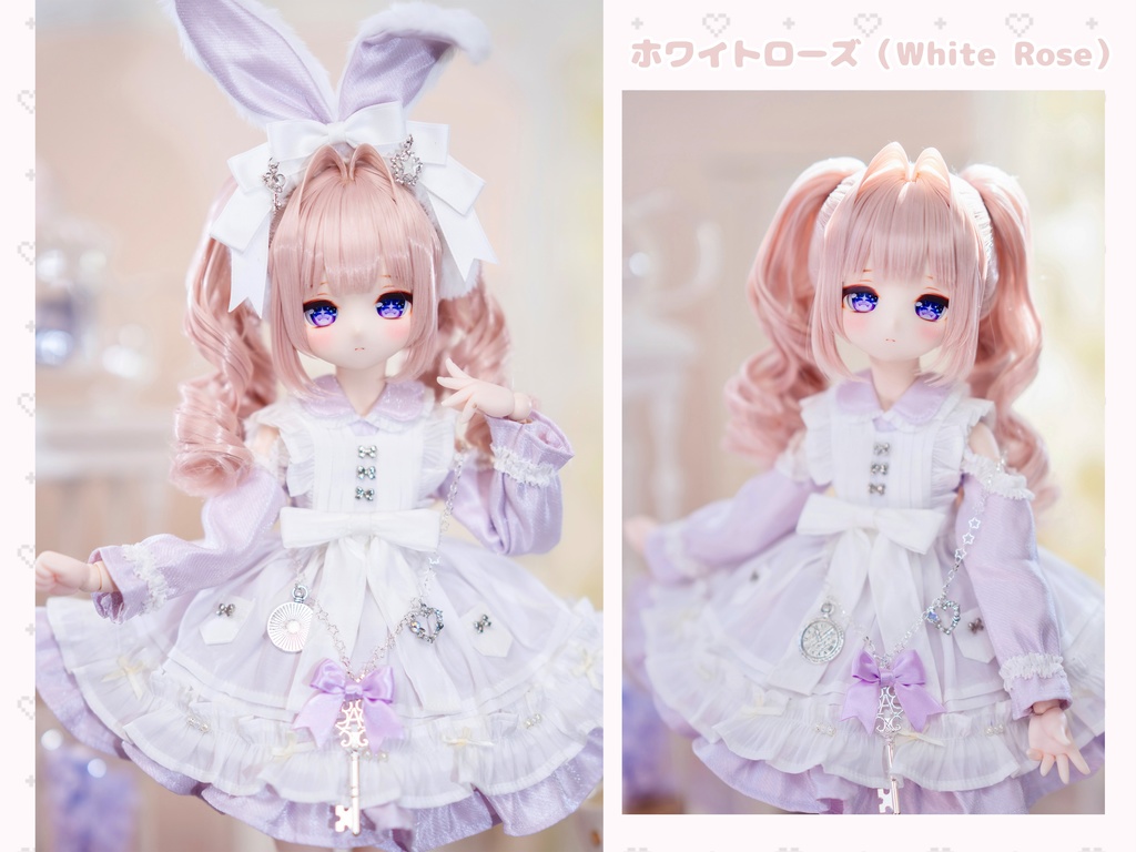 (4月通販会) 【8-9inch 造形ウィッグ】「インテーク縦ロールツインテール」