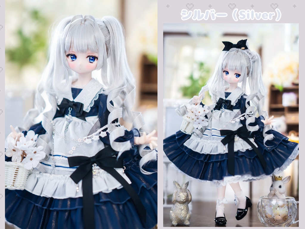 *受注*(7月通販会)【8-9inch 造形ウィッグ】「インテークレイヤーツインテール」