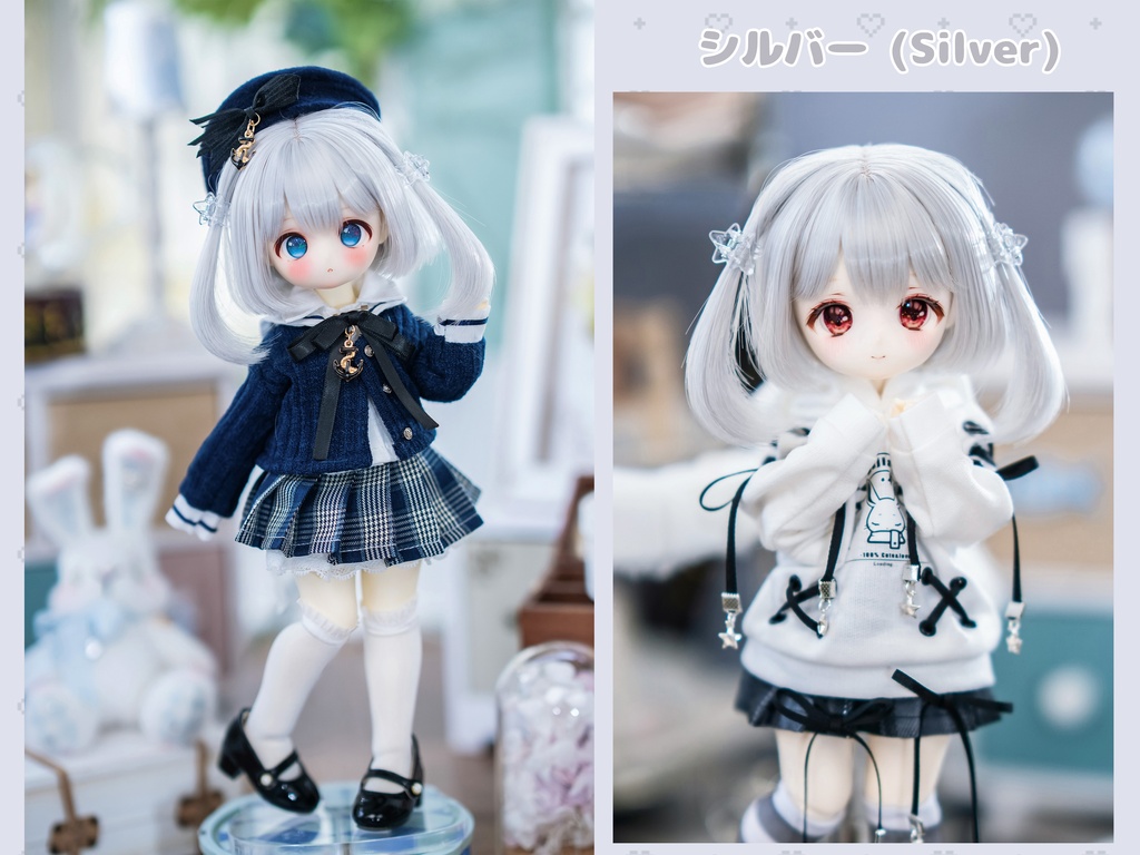 (9月通販会)【7-8inch 造形ウィッグ】「ゆるゆるツーサイドアップ」