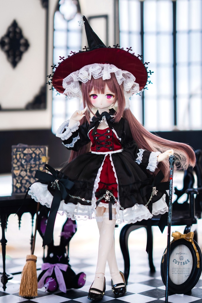 (9月通販会) 「プリズムの魔導書🔯」(1/4ドール)
